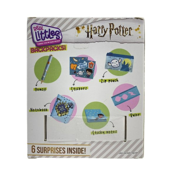 Real Littles Harry Potter Micro Backpack 6 Mini Surprises Inside - Picture 2 of 6
